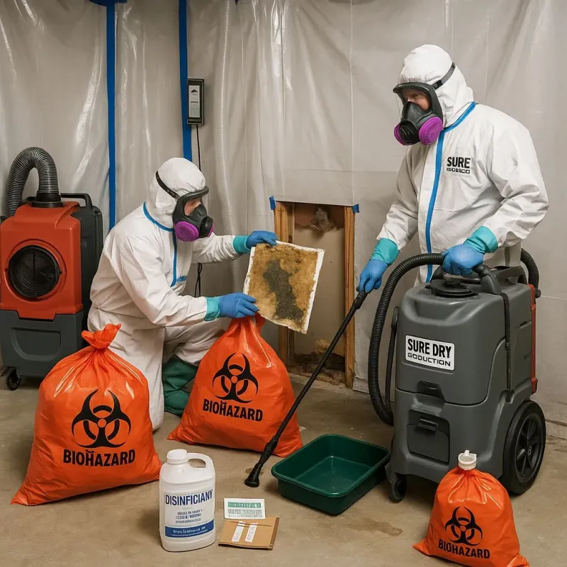 Contaminated Water Handling Protocols process in Bandera, TX