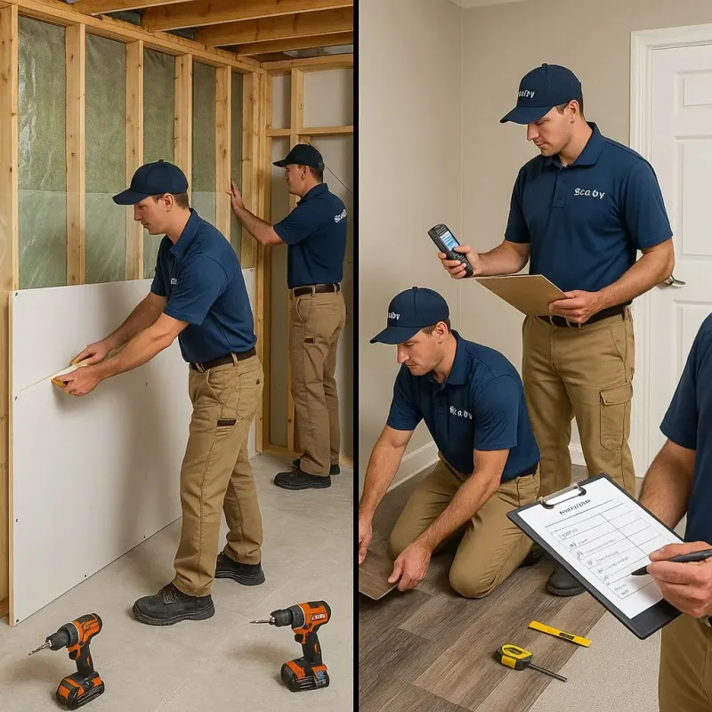 Repairs and Reconstruction process in Bandera, TX